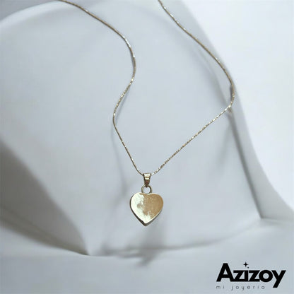 Dije de Corazón con cadena.