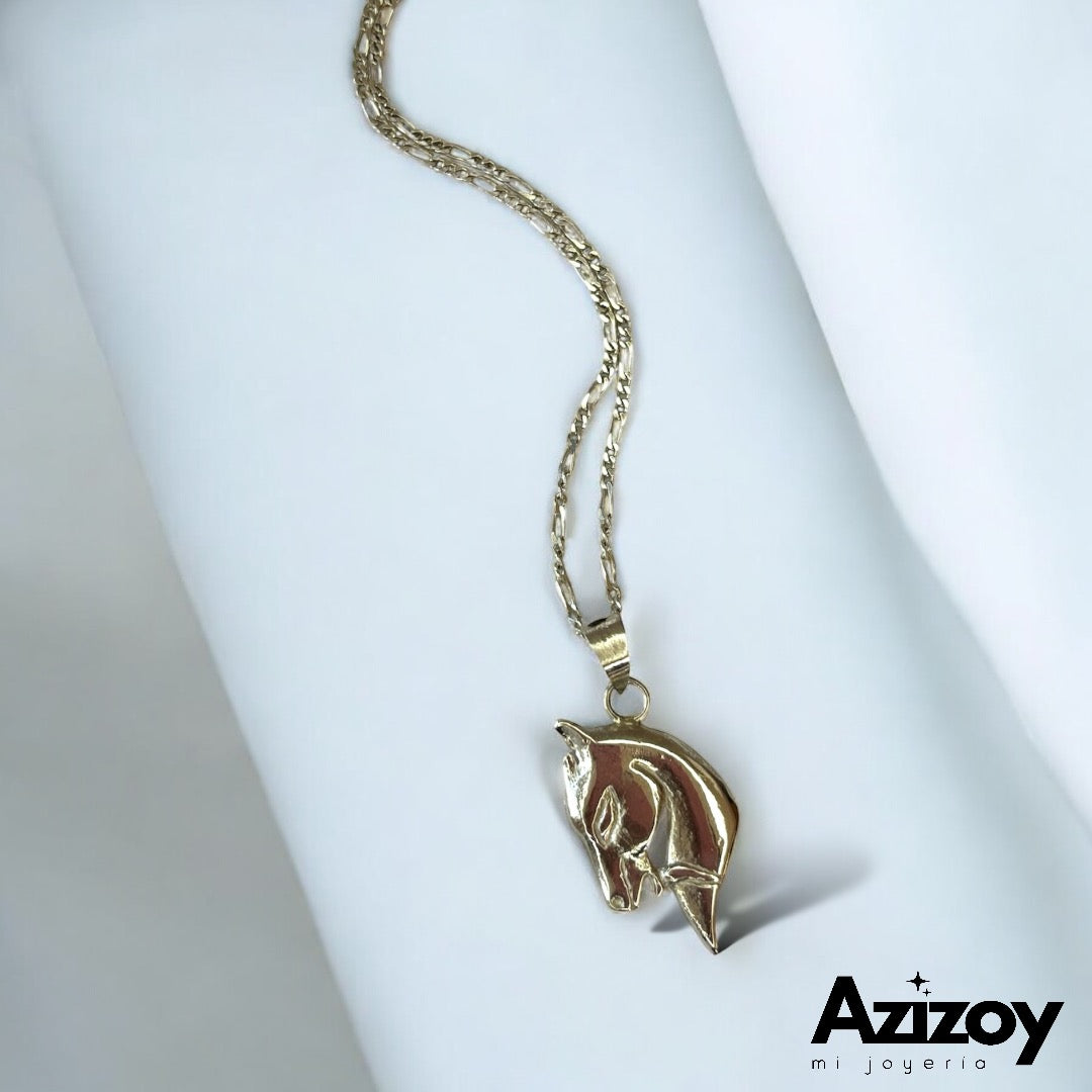 Dije Caballo con cadena.