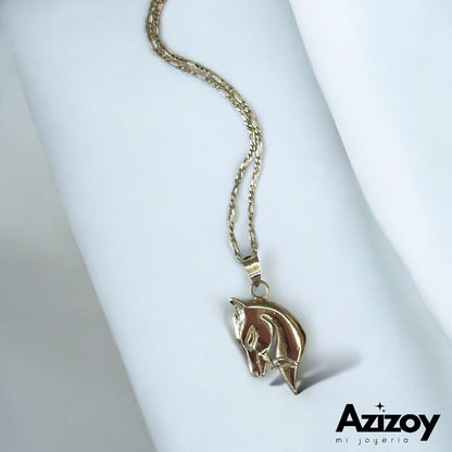Dije Caballo con cadena.